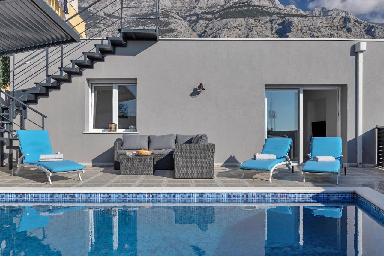 Apartment Lotte With Private Pool In The City Center! Makarska Luaran gambar